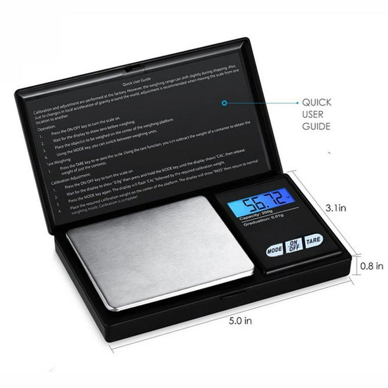 New Troy Ounce Scale with Warranty! 1000g x 0.1g and Weigh Over 30 ozt!  Professional Coin Balance