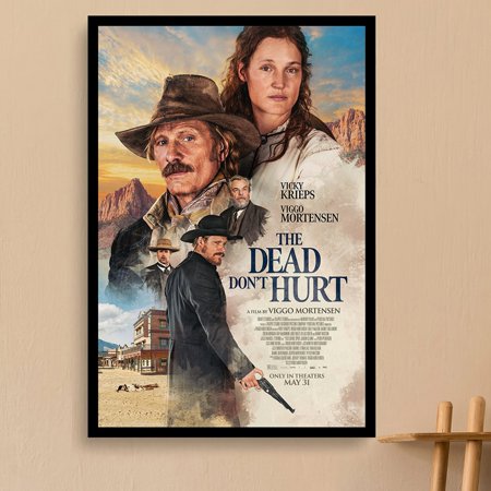 POSTER The Dead Don't Hurt,Movie and TV posters, Home Decoration Painting, Creative Gifts,No Frame -NO FRAME