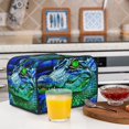 thumbnail image 6 of Fotbe Colorful Stained Glass Crocodile for Four Slice Toaster Cover, Fingerprint Protector, Super Soft Appliance Cover And Dust Cover,Bread Dust Cover & Fingerprint Protection, 6 of 7