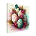 thumbnail image 4 of Canvas Wall Art - Sasha 'Easter Eggs' Wall Art for Living Room, Bedroom, or Office DÃ©cor by Trademark Fine Art - 35 x 35 Inches, 4 of 4