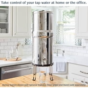 Big Berkey Water Filter System with 2 Black Berkey BB9-2 & 2 PF-2 Filters
