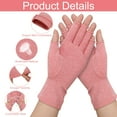AOWOO 3 Pairs Arthritis Compression Gloves for Women Men, Strengthen