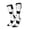 2 Black-1, variant on Women Crew Soft Moisture-wicking Socks Doodle Cute Cat Pattern Design Cotton Socks, One Size fit All