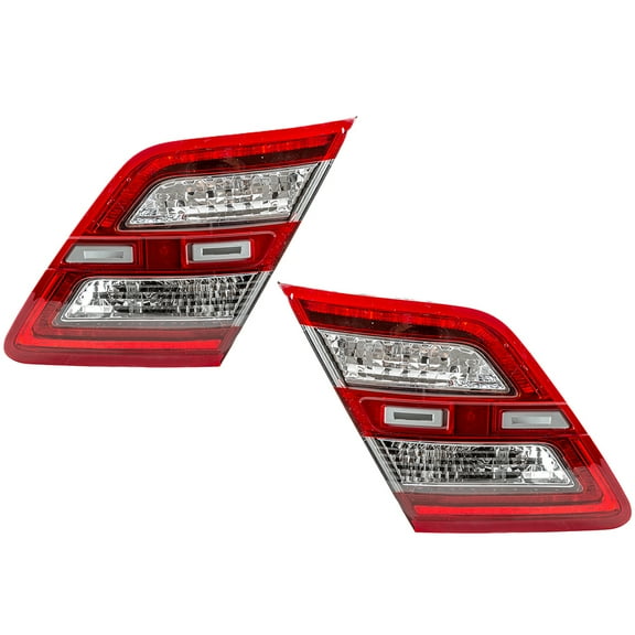 New Pair of Tail Lights Compatible With Ford Taurus SHO Sedan 2013-2019 By Part Numbers FO2803107 FO2802107 DG1Z 13404 L DG1Z 13405 L 762405-68668-4 762405-68669-1 REPF731303 REPF731304