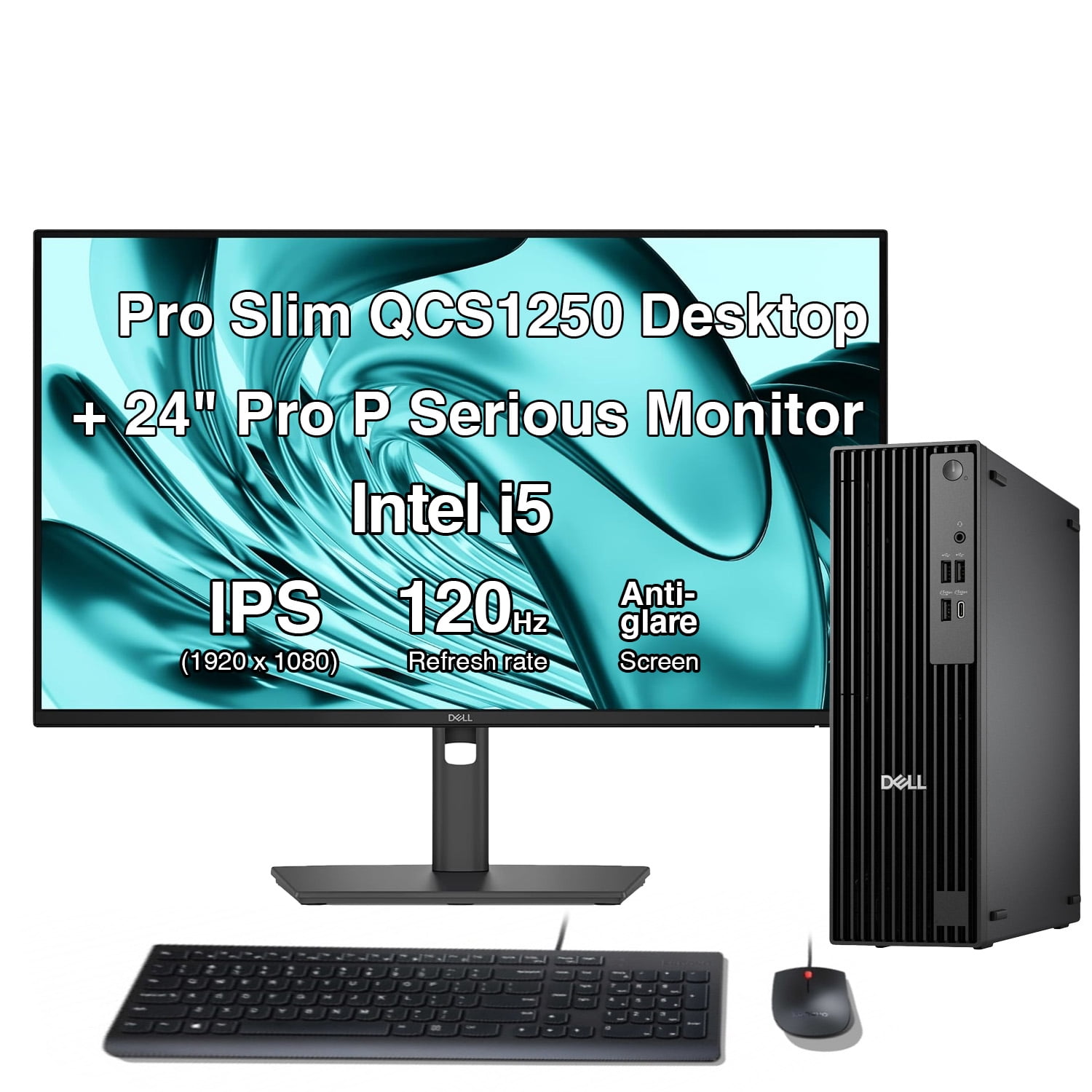 Dell Pro Micro QCM1250 Desktop Computer - Intel Core Ultra 7 265T