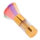 thumbnail image 5 of Brocha de maquillaje portátil individual y colorida, brocha esponjosa para rubor, brocha para limpiar el polvo de las uñas, dorada, 5 of 14