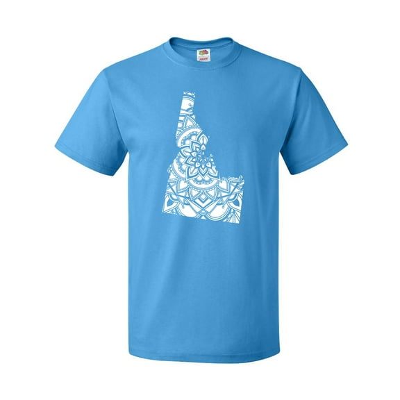 Inktastic Idaho Silhouette Mandala T-Shirt