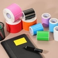 thumbnail image 6 of Uxcell Rectangle Labels Sticker Self-Adhesive Color Coding Labels for Office Organization Red, 6 of 7