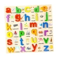 thumbnail image 2 of Milaget Wooden Puzzle Interactive Matching Game for Kindergarten 3 4 5 Year Old Gift Lowercase Letters, 2 of 9