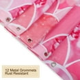 thumbnail image 4 of Mermaid Scale Shower Curtain, Mermaid Shower Curtain, Ocean Themed Shower Curtain, Pink and Blue Shower Curtain, Fantasy Girls Bathroom Decor with 12 Hooks, 72''''W x 72''''H, 4 of 6