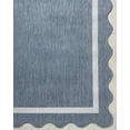 thumbnail image 6 of Hauteloom Varro Living Room, Bedroom Patio Outdoor Area Rug - Traditional - Blue, Cream - 6'7" x 9', 6 of 6
