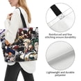 thumbnail image 4 of Animation My Hero Academia Tote Bags Reusable Women Shoulder Bag Grocery Bag Travel Beach Shopping Work Daily Handle Bag, 4 of 8