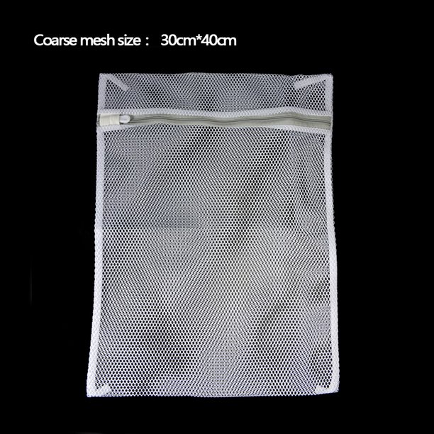 Bolsa de lavandería de malla, Bolsa de lavandería de poliéster, Cesta de lavandería de malla gruesa, Ropa interior, Sostén, Bolsa de lavandería protectora de mallaFCN Deng Xun unisex