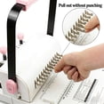 thumbnail image 4 of Portable Loop Binding Press Machine For 20 Sheets Paper Perfect For Making individualized Journals, 4 of 9