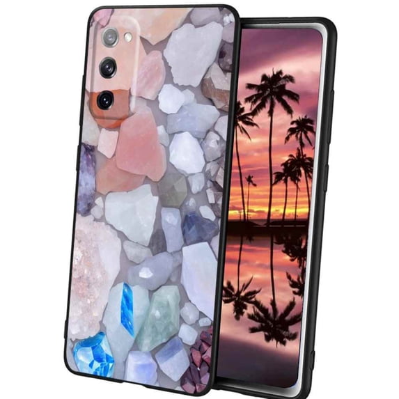 Compatible with Samsung Galaxy S20 FE Phone Case, Minerals-jpg Case Men Women, Flexible Silicone Shockproof Case for Samsung Galaxy S20 FE