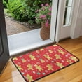 thumbnail image 2 of Red Christmas Gingerbread Man Pattern Door Rugs,Washable Non Slip Door Mats Indoor,Decorative Door Mats,Entry Mat Indoor for Entrance,Bedroom,Kitchen,Bathroom,30"x17", 2 of 6
