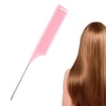 thumbnail image 3 of Ndcxsfigh Peine para Peinar El Peine Pintail Cepillo para Burlas Peine para Mujeres Y Niñas (rosa), 3 of 9
