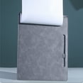 thumbnail image 5 of Blukids Imitation Leather A4 Foldable Clipboard Business Thicken PU File Folder Document Storage Organizer with 360 Over Flip Writing Pad for Meeting Office Supplies（Gray), 5 of 6