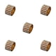 thumbnail image 3 of Minnieouse Anillo de amistad Diamantes brillantes Símbolo de vínculo eterno Compromiso único Anillo de promesa de boda dorado 5 filas Type2 NO2, 3 of 6