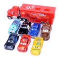 thumbnail image 1 of Disney-coches Pixar Cars 3 de juguete para niños, colección de coches de rescate, Rayo Mcqueen, tío Mack, escala 1:55, regalo, 1 of 4