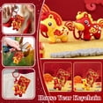 thumbnail image 3 of 2026 Year of the Horse Keychain Pendant, Chinese New Year Zodiac Lucky Charm, Soft Rubber Mascot Key Ring, Red/Yellow Gift Accessory, 3 of 9