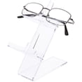 thumbnail image 2 of Plymor Clear Acrylic 2 Frame Rests Display Risers for Eyeglasses, 6" H x 3.5" W x 4.25" D (2 Pack), 2 of 2