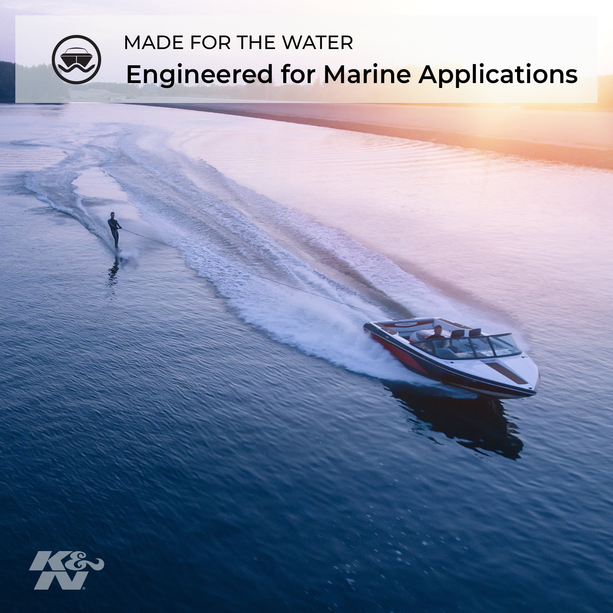 K&N Marine Oil Filter: High Performance, Premium, Designed to Protect Your Engine: Fits Select Mercruiser, Outboard Marine, Volvo Penta, Indmar, Daytona, and Crusader Engines, HM-3003