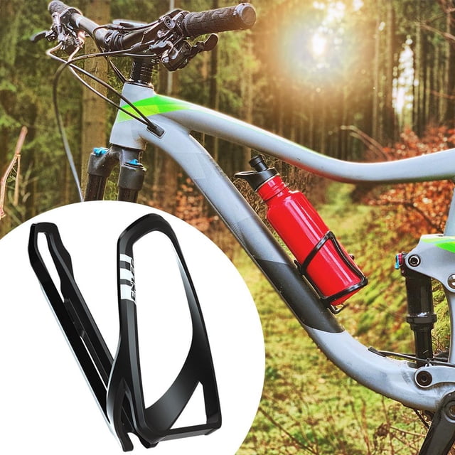 Jaula para botella de agua Cola Portabidón para bicicleta Negro