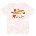 thumbnail image 3 of Inktastic I Love Heart Veggies Vegetables Healthy Food T-Shirt, 3 of 5