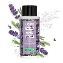 Love Beauty and Planet Natural Argan Oil & Lavender Sulfate Free Anti-Frizz Shampoo - 400ml