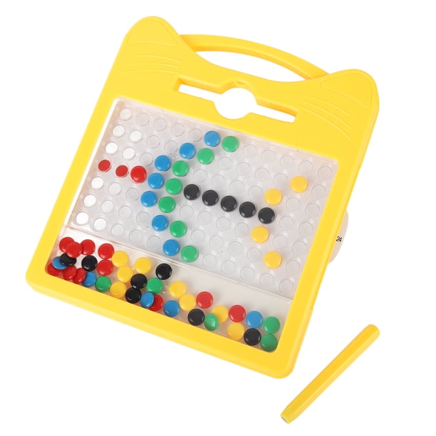 Tablero de dibujo magnético, tablero de dibujo magnético, arte de puntos magnéticos de plástico, juguete de puntos de dibujo magnético, estándares líderes en la industria