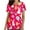 A-Red, variant on Jinhomg Holiday Scrubs for Women Cute Bunny Rabbit Graphic Medical Scrub Top Casual Loose Short Sleeve V-Neck Nursing Uniform with Pockets 90% off Clearance Sale Red XXL