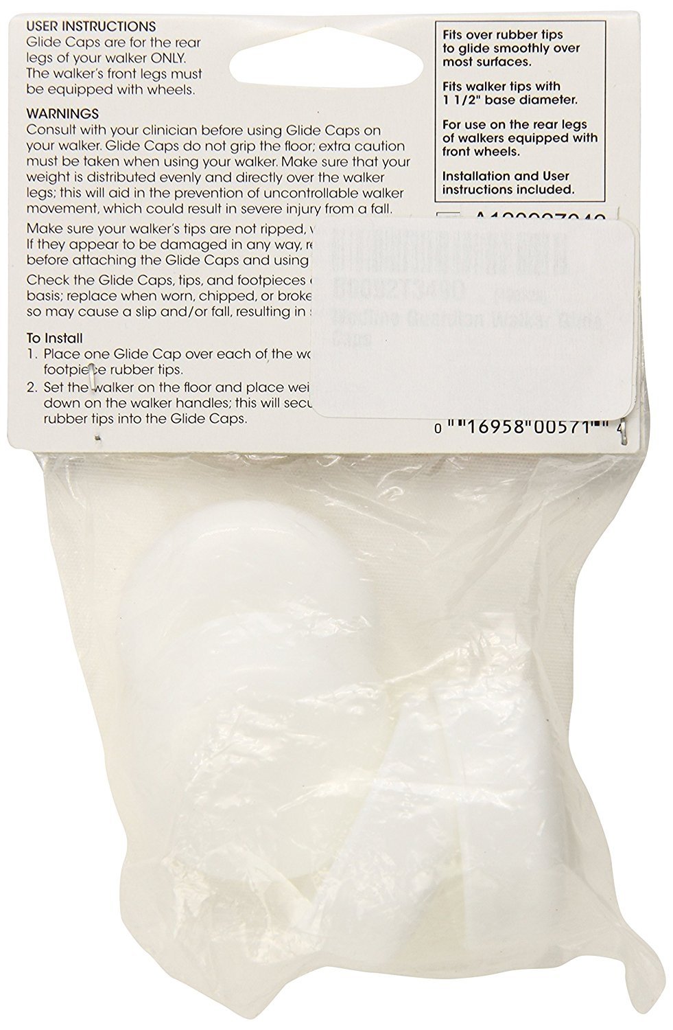 rubber caps for walkers