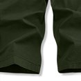 thumbnail image 3 of WREESH Men's Cargo Shorts Hiking Shorts Summer Outdoor Workout Shorts Casual Solid Color Fashion Elastic Waist Drawstring Shorts with Pockets Olive Green, 3 of 9