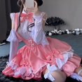 thumbnail image 2 of SZXZYGS Robes de Bal 2024 Ensemble de Robe Décontractée Lolita Mignonne pour Femmes 2024, 2 of 5