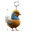 thumbnail image 2 of RKZDSR Rooster Pendant Key Backpack Handicraft Pendant Chicken Keychain, 2 of 2