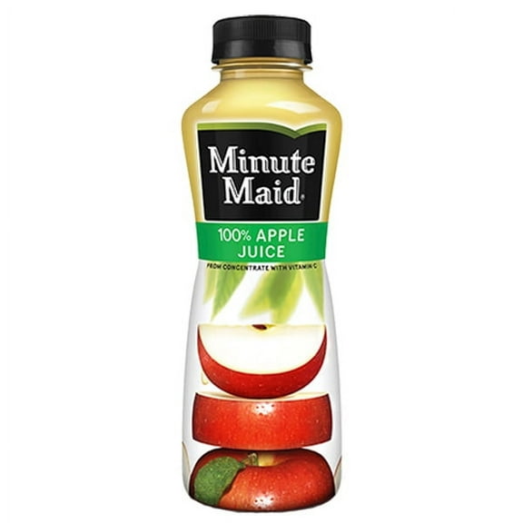 Minute Maid Apple Juice 15 oz Plastic Bottles - Pack of 24