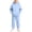 Light Blue, variant on PInxai Sweatsuits for Girls Boys Fall Clothes Long Sleeve Hooded Sweatshirts Elastic Waisted Joggers Casual Workout Sets,Sky Blue,1-2 Years