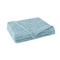 thumbnail image 4 of Teramo Chenille Throw Blue, 4 of 4
