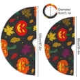 thumbnail image 3 of FMSHPON Halloween Pumpkin Autumn Leaf Xmas Christmas Tree Skirt Stand Mat for Holiday Party Decoration Indoor Outdoor 36 inches, 3 of 6