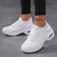 thumbnail image 2 of Fsqjgq Espadrilles pour Femmes à Lacets Chaussures de Course pour Femmes Espadrilles de Marche Confortables Chaussures Décontractées en Maille Chaussures de Travail, 2 of 9