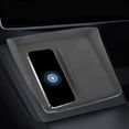 thumbnail image 4 of OUNONA Central Control Wireless Charging Mat Grey Car Interior Decoration 1Pack, 4 of 8