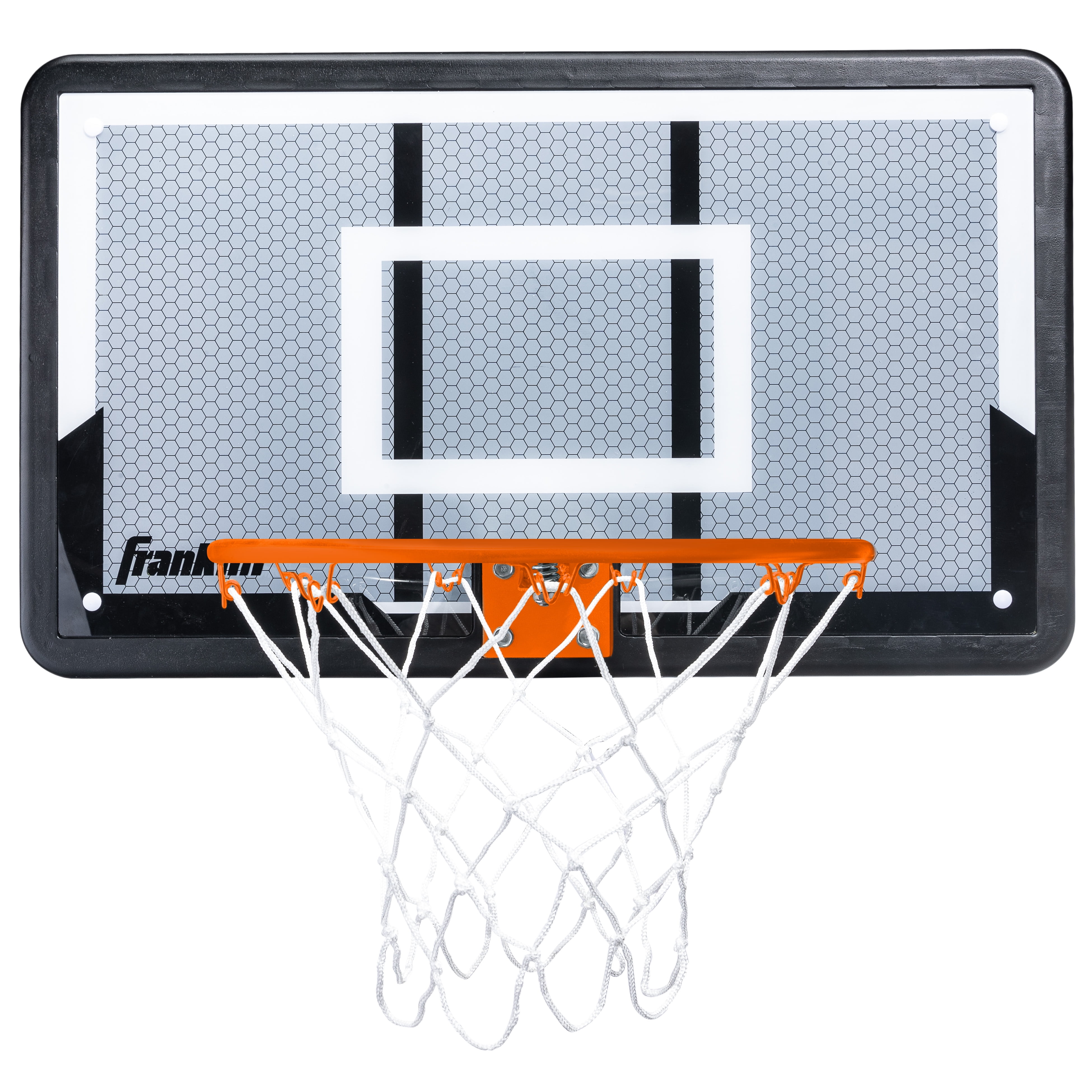 Franklin Sports Pro Mount Basketball Backboard – Authentic Polycarbonate Backboard Made for Any Kid – Can be Used Both Indoors and Out