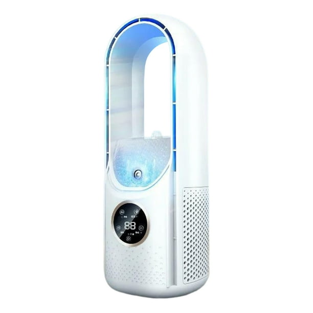 Ventilador eléctrico sin aspas 5W USB Pequeño ventilador de refrigeración de poco ruido para viajes de oficina en casa