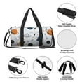 thumbnail image 6 of KLL Cartoon Planets Duffle Bag For Men Women Sport Gym Fitness Tote Travel Training Workout Basketball Football Weekender, 6 of 8