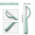 thumbnail image 3 of YardChic Vegetable Peeler, Potato Peelers with Ergonomic Non-Slip Handle & Sharp Blade, P Type Peelers for Fruit Veggie Potatoes Carrot Cucumber, Multifunctional Vegetable Peeler, Pink, 3 of 8