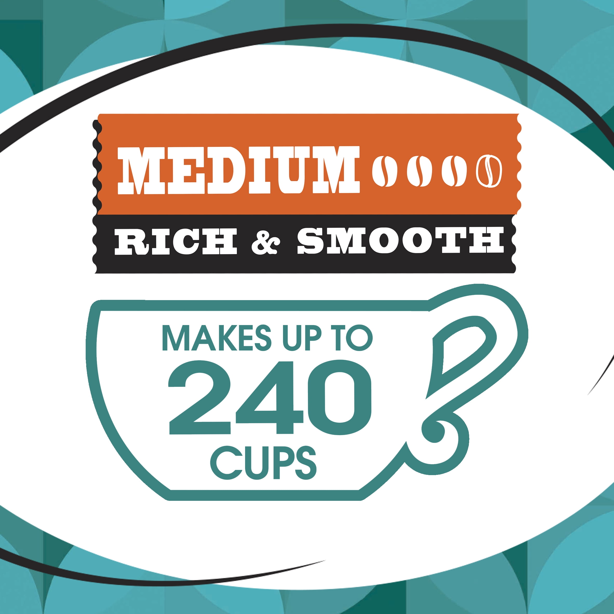 Great Value Classic Decaf Medium Roast Ground Coffee, 30.5 oz