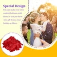 thumbnail image 3 of Bewildely Amor Corazones Confeti Artesanía Atmósfera Atrezzo Adorno de boda Globo Relleno Papel Celebración Compromiso Boda Ducha Kits de decoración para fiestas Rojo, 3 of 6