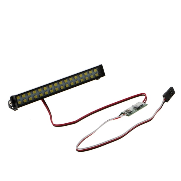 Coche RC, doble fila, barra de luz de techo, modelo de vehículo, 32 LED, lámpara, piezas de actualización automotriz, accesorio de iluminación, suministros de juguete para automóviles kenally FN000785-00