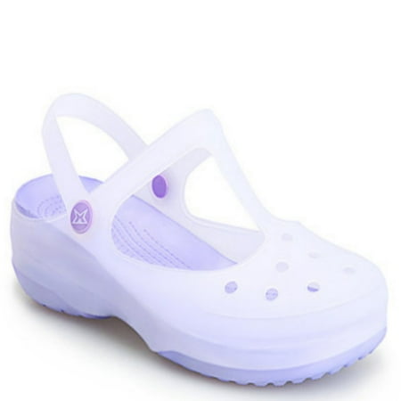 

Women‘s Jelly Platform Sandals Solid Color Non-slip Strap Shoes Casual Outdoor Beach Shoes